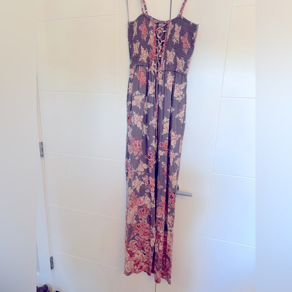 Floral Boho one piece pant suit / romper